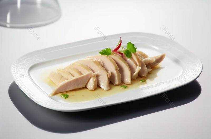 一盘美食海南鸡肉,高清,摄影图,摄影图片,图片大全,摄影图免费下载
